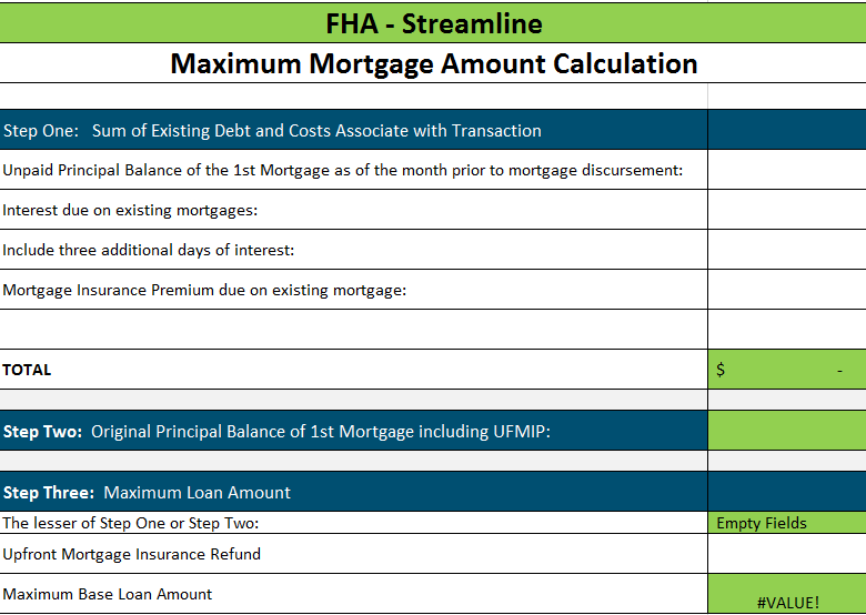 Fha Mip Refund Chart 2019