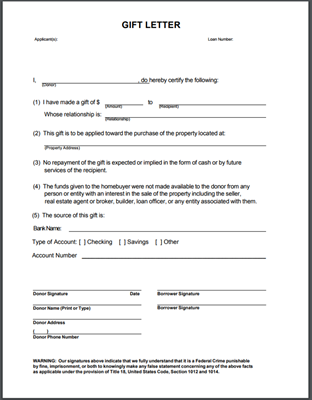 Mortgage Gift Letter Form from www.newrezwholesale.com